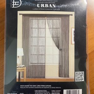 Dainty Home Lurex string window Curtains